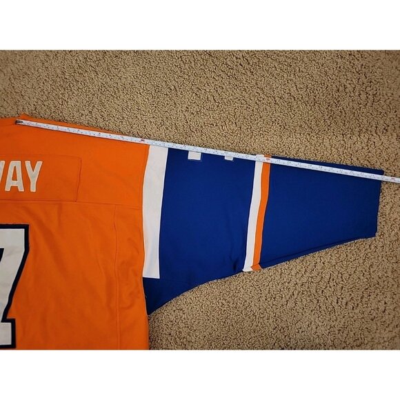 John Elway Denver Broncos Mitchell Ness Jersey 58 4XL Sports Bar Wall Hang RARE - Picture 16 of 16